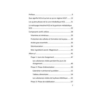 Le traitement de métabolisme de hCG