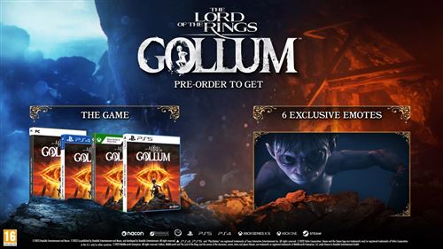 Jeu PS4 THE LORD OF THE RINGS : GOLLUM Version Française NEUVE Sous Blister