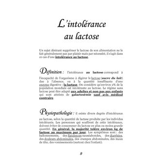 Le régime sans lactose