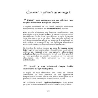 Le régime sans lactose