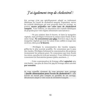 Le régime sans lactose