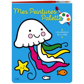 Mes peintures palette Les animaux de la mer