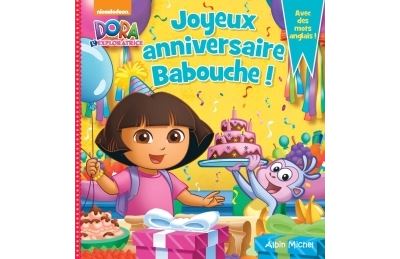 Dora L Exploratrice Livre D Histoire Cartonne Joyeux Anniversaire Babouche Collectif Cartonne Achat Livre Fnac