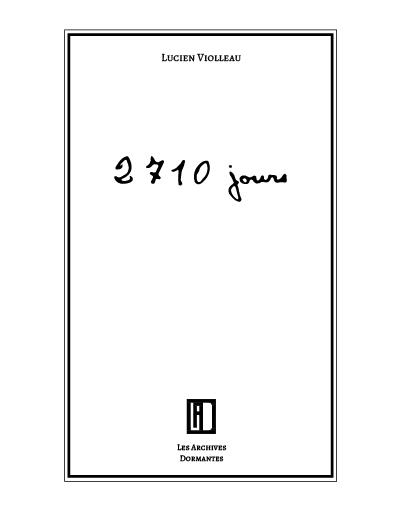 2 710 jours