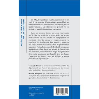 Régénérer la démocratie par les territoires