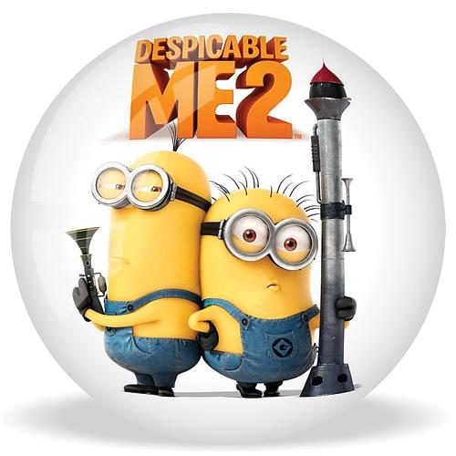 Balle Minion Moi, moche et méchant, 14 cm