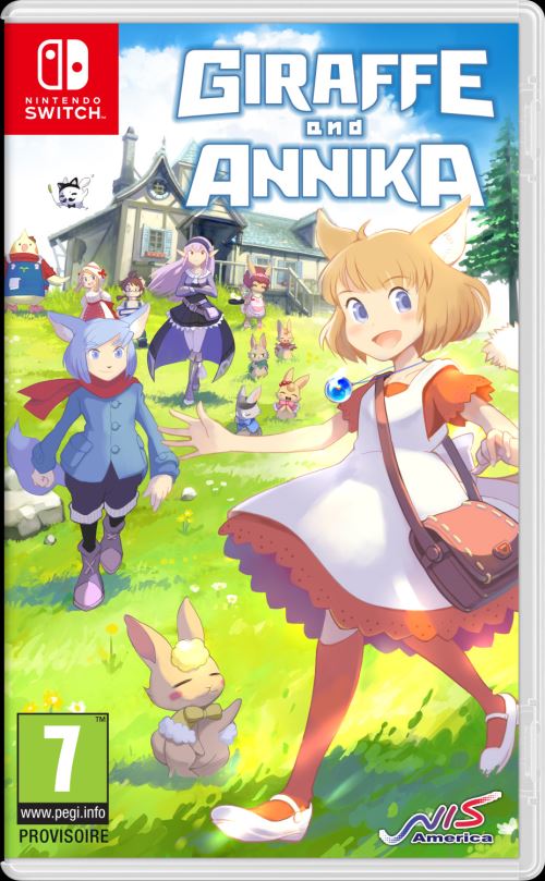 Pochette avant du jeu Giraffe and Annika Musical Mayhem edition Nintendo Switch
