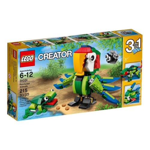 LEGO® Creator 31031 Les Animaux de la Forêt Tropicale