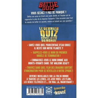 Le Dernier Quiz avant la fin du monde