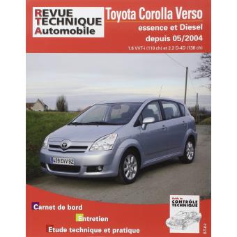 Revue technique automobile b705.6 Corolla  Verso