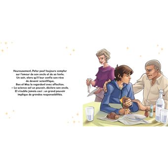 SPIDER-MAN - Mon Histoire du soir - Les Origines - MARVEL