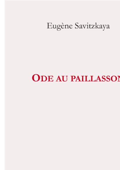 Ode au paillasson