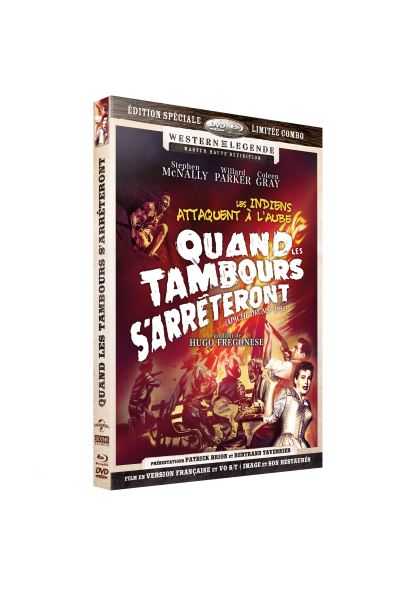 Quand les tambours s'arrêteront Edition Spéciale Limitée Combo Blu-ray DVD