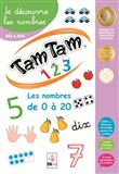 Tam Tam 1,2,3 - Je découvre les nombres - Coffret