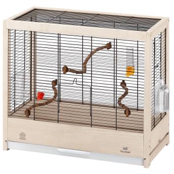 Cages Pour Canaris Perruches Et Oiseaux Exotiques Ferplast Giulietta 4 En Bois