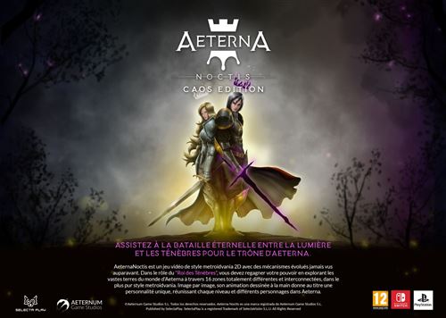 Aeterna Noctis CAOS Edition – PS4 – Neuf Sous Blister – Édition Limitée