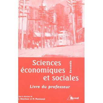 Sciences économiques Et Sociales Seconde Livre Du Professeur - Broché ...