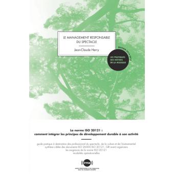 Management responsable du spectacle