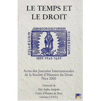 Le temps et le droit