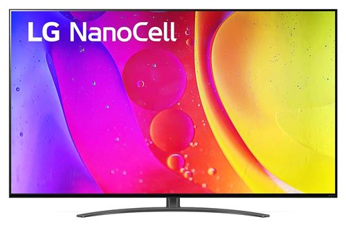 LG 65Nano826Qb - Classe De Diagonale 65" Série Nano82 TV LCD Rétro-Éclairée Par Led - Smart TV - Thinq Ai. Webos - 4K UHD (2160P) 3840 X 2160 - Hdr - Nano Cell Display. Del De Façade - Noir