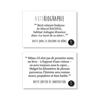 Les jongleries de mots de Dafite