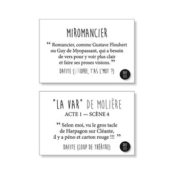 Les jongleries de mots de Dafite