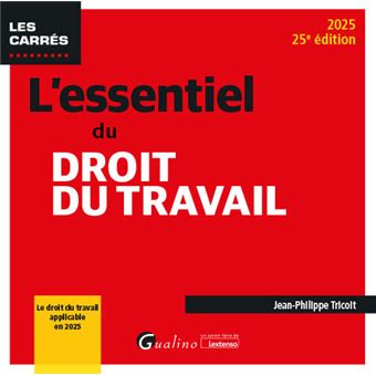 L'essentiel du droit du travail  19eme edition. 2019 Une presentation