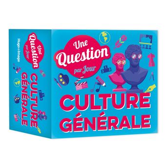 GF Une question de culture générale par jour 2023 - cartonné - Collectif -  Achat Livre