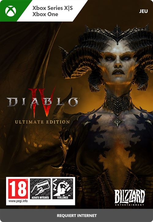 Code de téléchargement Diablo IV Edition Ultimate Xbox