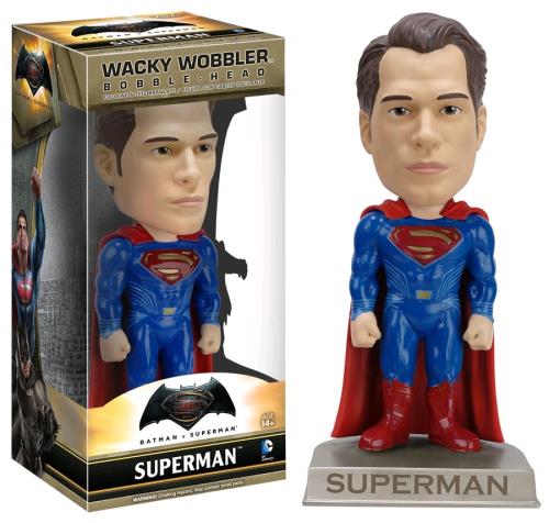 Figurine Funko Wacky Wobbler Bobble-Head Batman vs Superman Superman