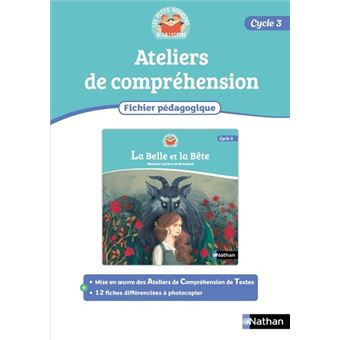 Les Petits Robinson De La Lecture Fichier Pedagogique 1 La Belle Et La Bete Cycle 3 Broche Paul Benaych Alain Bentolila Collectif Livre Tous Les Livres A La Fnac