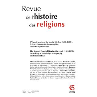 Revue de l'histoire des religions - Nº2/2022