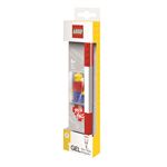 Stylo Gel Lego avec Mini Figurine Rouge