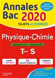 Annales Bac 2020 Physique Chimie Term S