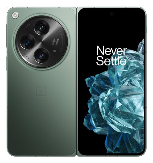 OnePlus Open - 5G smartphone - double SIM - RAM 16 Go / Mémoire interne 512 Go - écran OEL - 7.82 - 7.82 - 2440 x 2268 pixels 2440 x 2268 pixels (120 Hz) - 3 x caméras arrière 48 MP, 64 MP, 48 MP - 2x front cameras 20 MP, 32 MP - emerald dusk
