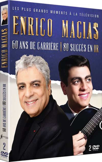 Enrico Macias 60 ans de carrière, 80 succès en or DVD