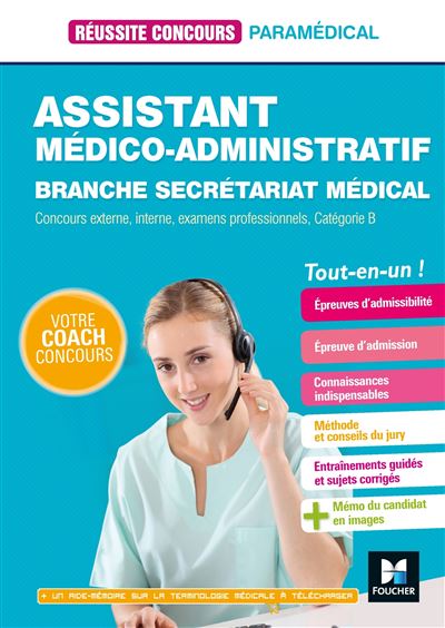 Réussite Concours - Assistant médico-administratif-Branche Secrétariat médical
