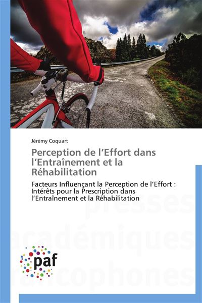 Perception de l effort dans l entraînement et la réhabilitation