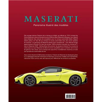 MASERATI, panorama illustrE des modEles