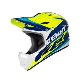 Casque Kenny Down Hill Taille M Bleu et jaune