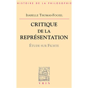 Critique de la representation
