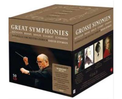 Great symphonies - The Zurich years Coffret 50 CD