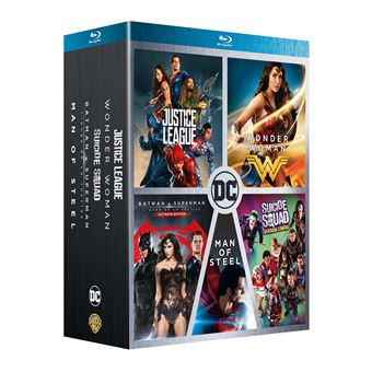 DC animatedCoffret DC Comics 5 films Blu-ray