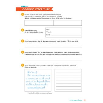 En route pour la production d'écrits CE2 - Aventure, lettres et documentaires - 2023 - Cahier élève