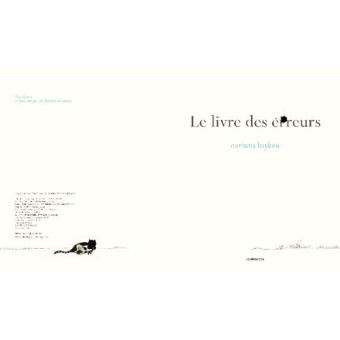 Le livre des erreurs