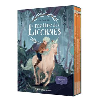 Coffret trilogie le maître des licornes - tomes 1 à 3