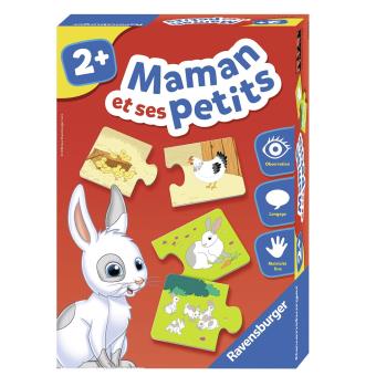 Puzzle Duo Ravensburger Maman et ses petits - Puzzle