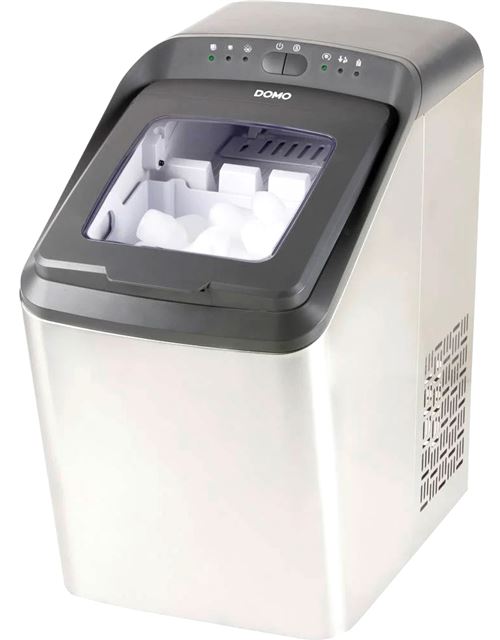 Domo Gris Machine À Glaçons De Comptoir Do9247ib 2,8 L 145 W Glaçons Sphériques Inox/ - Neuf - Image 4