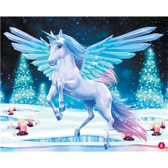 Licornes de Rêve - Carnet créatif - Magie de Noël