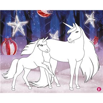 Licornes de Rêve - Carnet créatif - Magie de Noël